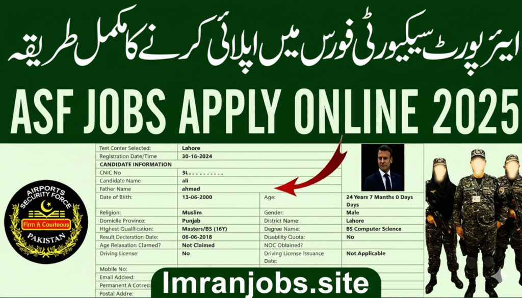 ASF Jobs 2025