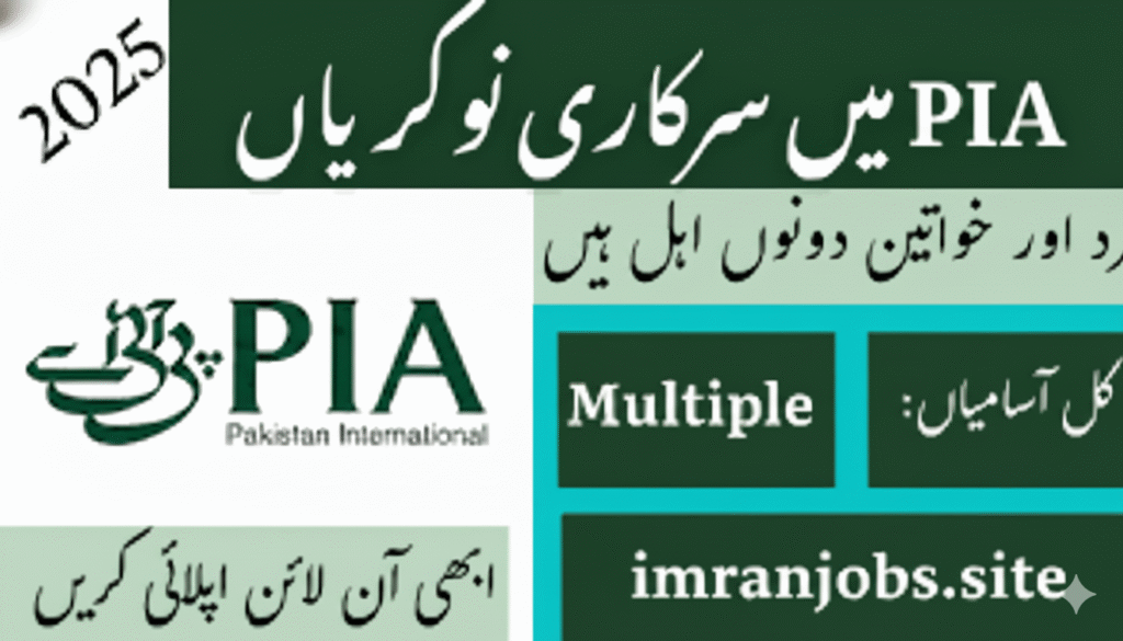 PIA Holding Company Jobs 2025 Apply Now