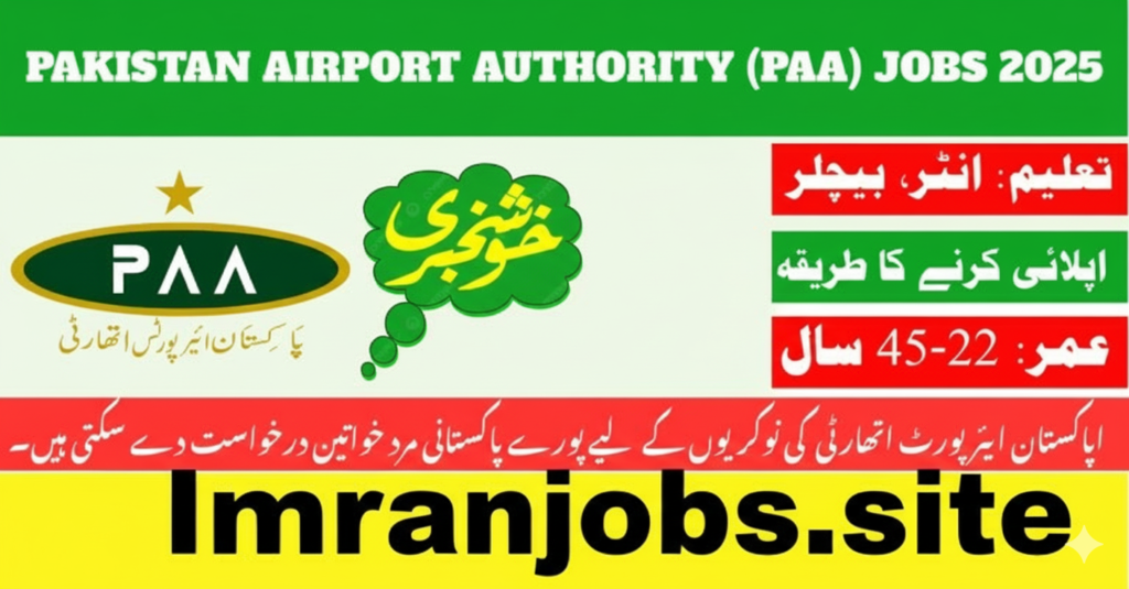 PAA Karachi Management Jobs 2025 Apply Online Career Opportunity