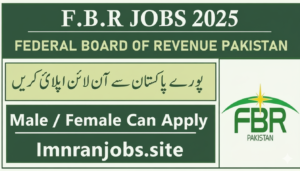 Federal Board Of Revenue FBR Jobs 2025 Apply online